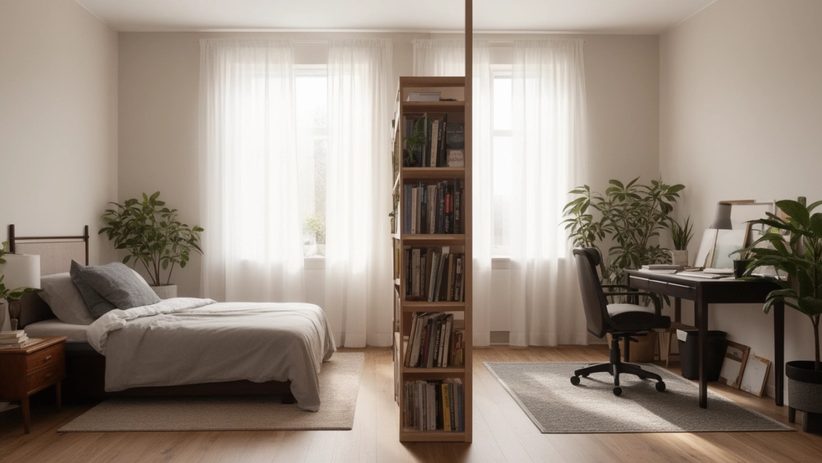 Jak podzielić pokój z jednym oknem