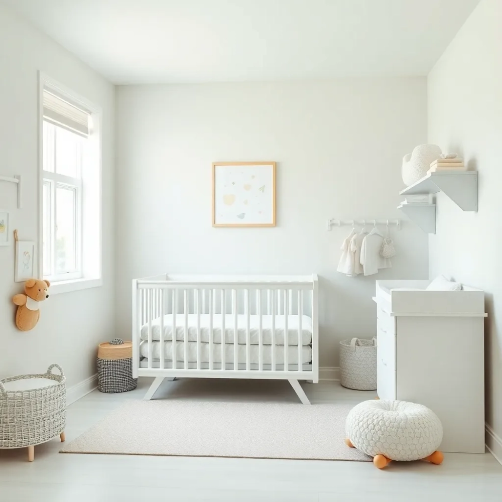 jak zorganizować pokój dla niemowlaka