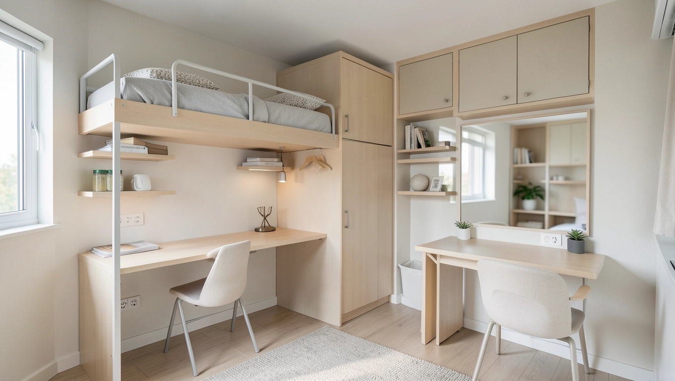 kawalerka 30m2 aranżacja