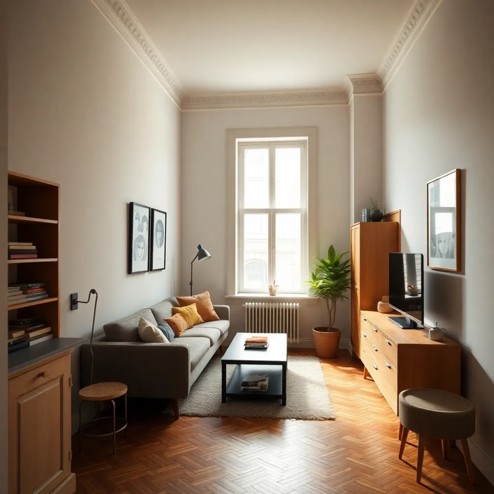 Kawalerka w kamienicy inspiracje