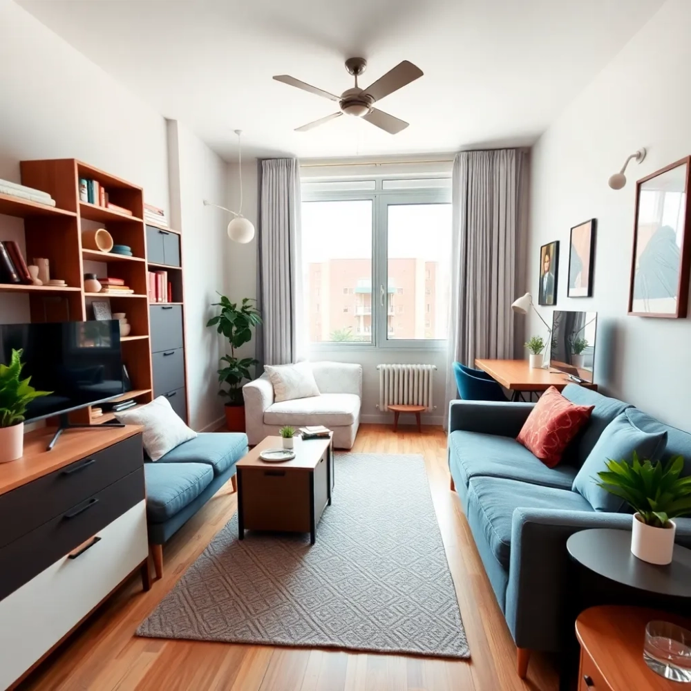 Mała kawalerka inspiracje