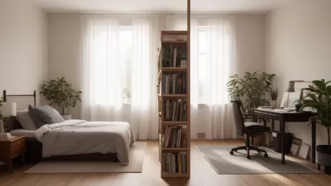 Jak podzielić pokój z jednym oknem