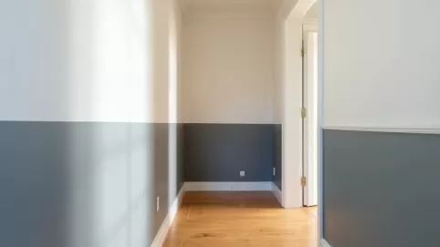 Jak pomalować przedpokój na dwa kolory