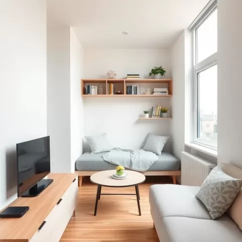 Kawalerka 25m jak urządzić