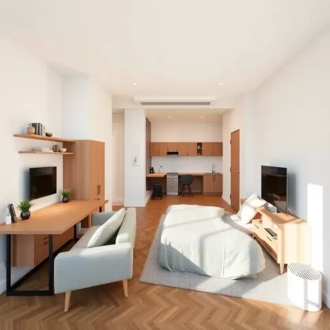 Kawalerka 26 m jak urządzić