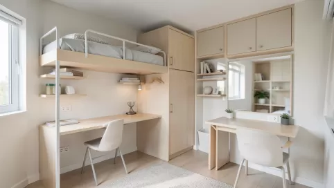 kawalerka 30m2 aranżacja