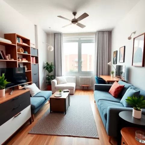 Mała kawalerka inspiracje